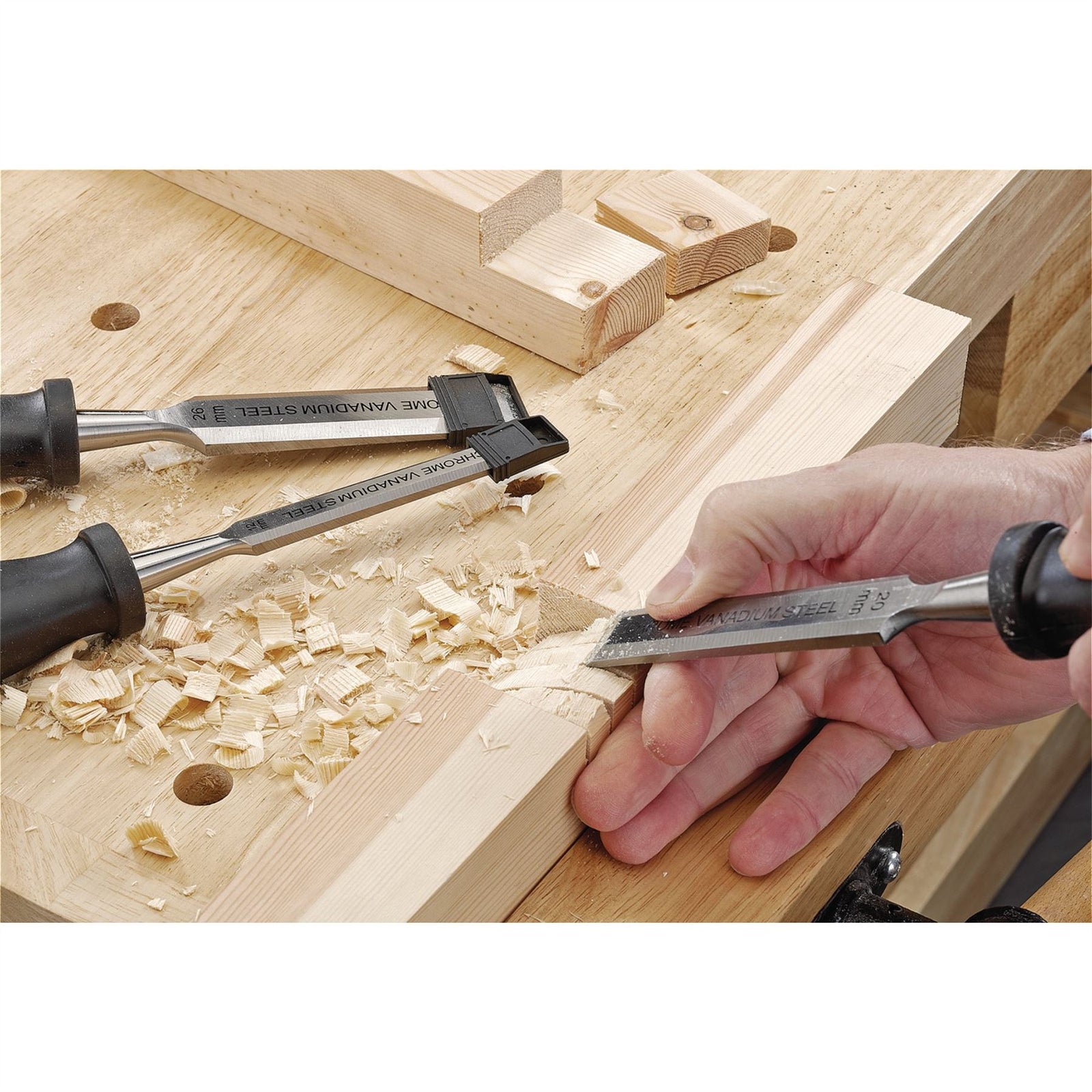Draper Bevel Edge Wood Chisel, 12mm 83285