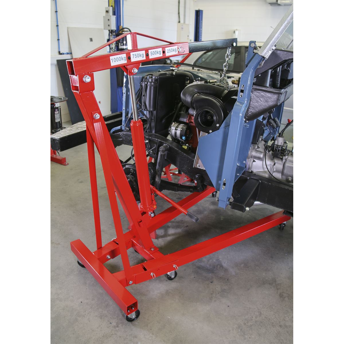 Sealey Folding Crane 1tonne 'KD' Type SC10