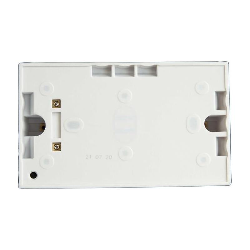Dencon Pattress Box with Earth 2-Gang 45mm