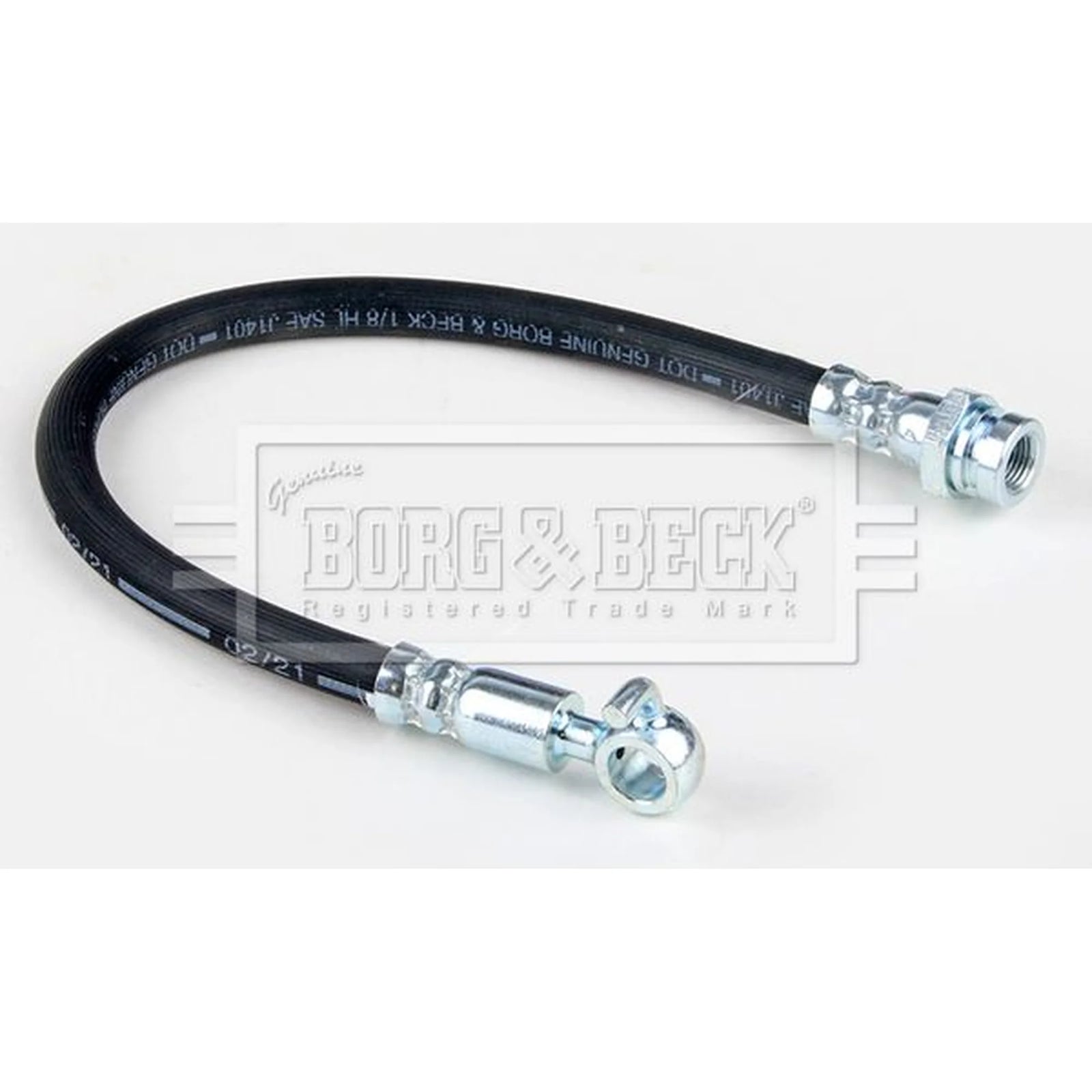 Borg & Beck Brake Hydraulic Hose Line Front Right BBH7085