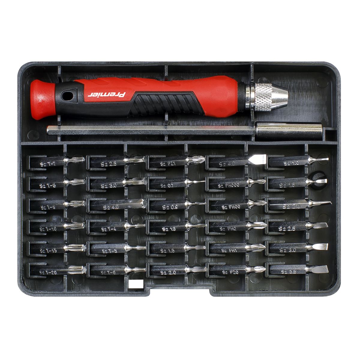 Sealey Premier Premier Precision Bit Screwdriver Set 32pc AK97328