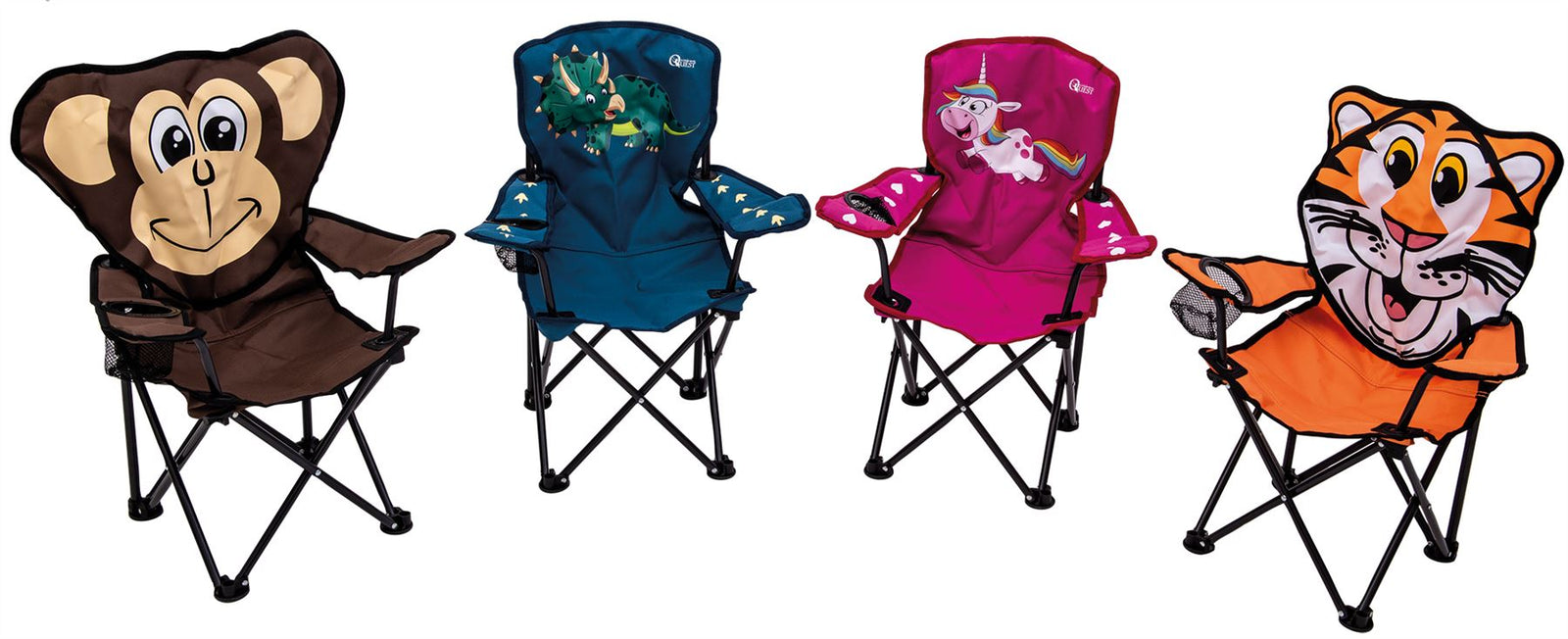 Quest Childrens fun unicorn folding chair