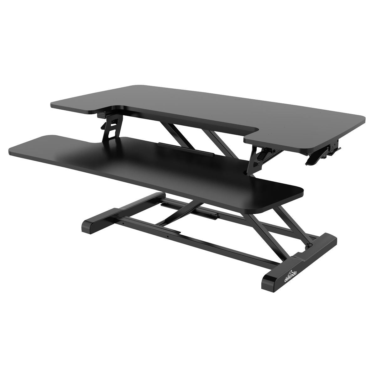 Dellonda 89cm Adjustable-Height Standing Desk Riser 15kg Capacity DH15