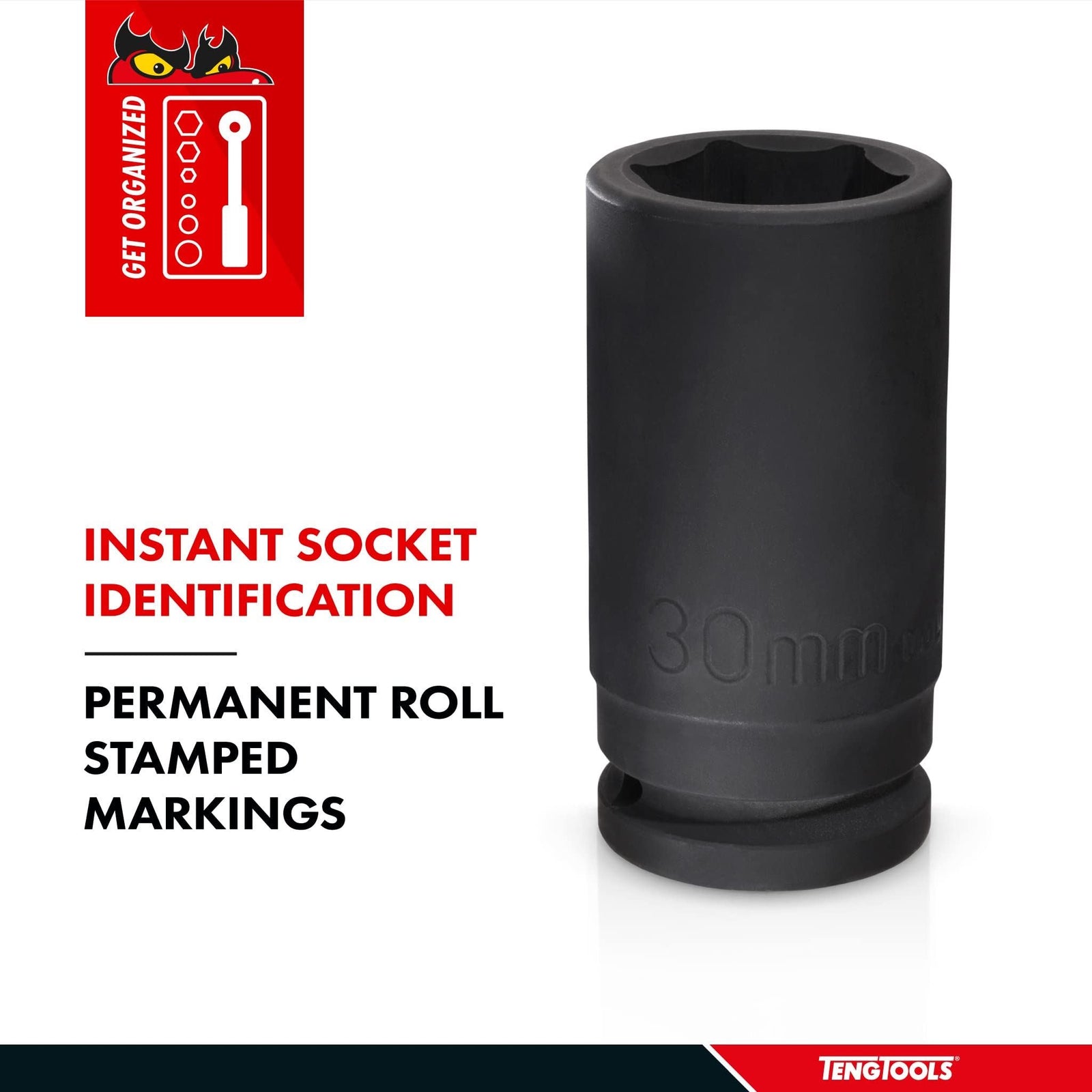Teng Tools 3/4" Deep Impact Socket DIN AF 15/16"