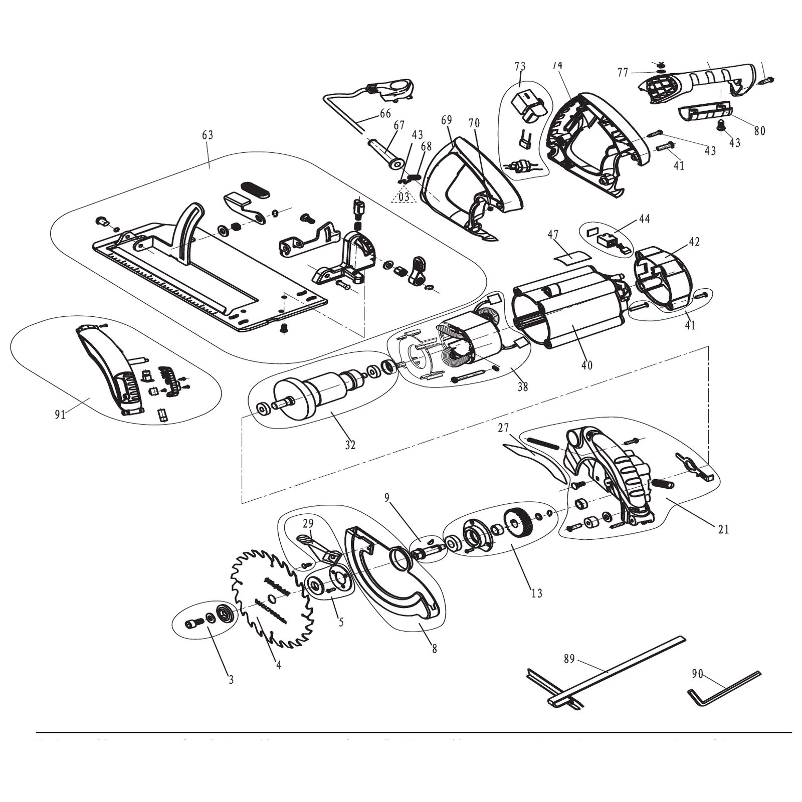 Draper Alum Base (Only) Power Tool Accessory 90813