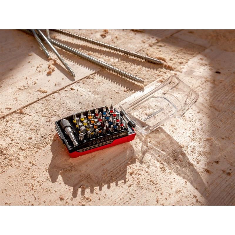 Metabo Battery Bit Box Set, 32 Piece