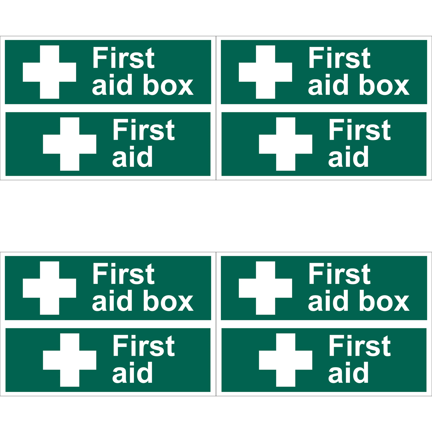 Draper First Aid Box' Safety Sign - SS42