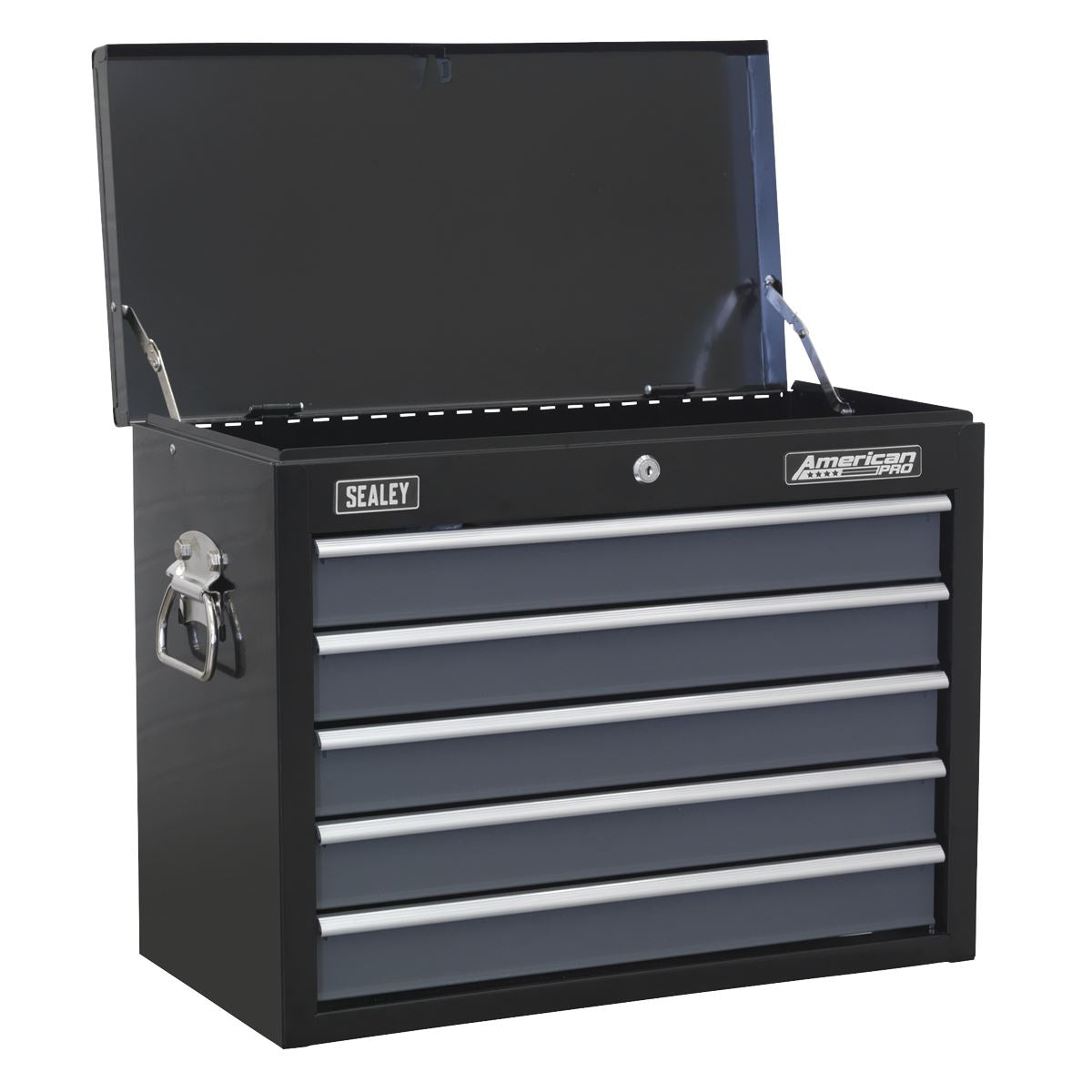 Sealey Tool Chest Combination 16 Drawer with Ball-Bearing Slides Black/Grey