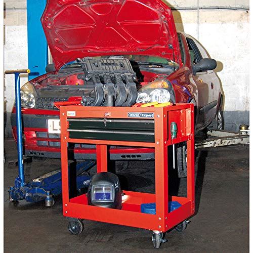 Draper Expert 2 Level Tool Trolley with Two Drawers 07635