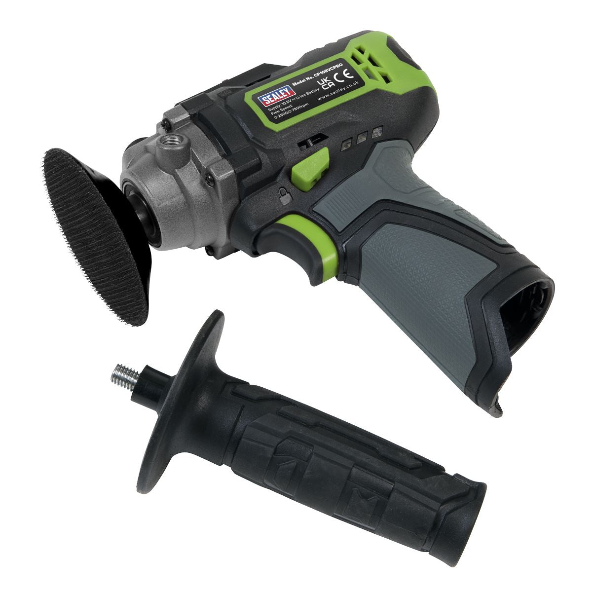 Sealey Cordless Polisher75mm 10.8V 2Ah SV10.8 Series CP108VCP
