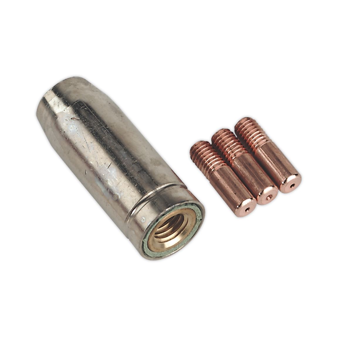 Sealey Conical Nozzle x 1 Contact Tip 0.8mm x 3 TB14 MIG954
