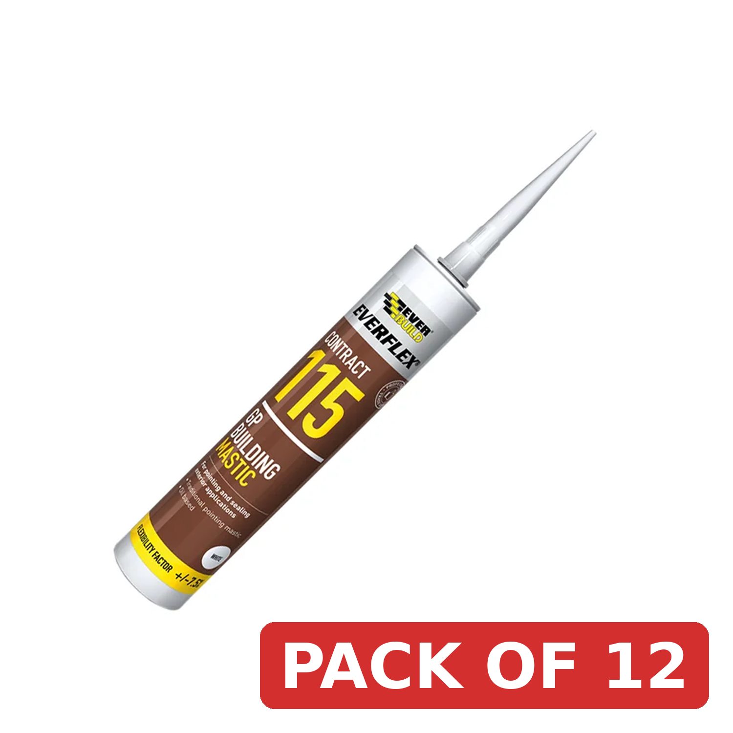 Everbuild Sika Everflex® 115 General Purpose Building Mastic Grey 285ml