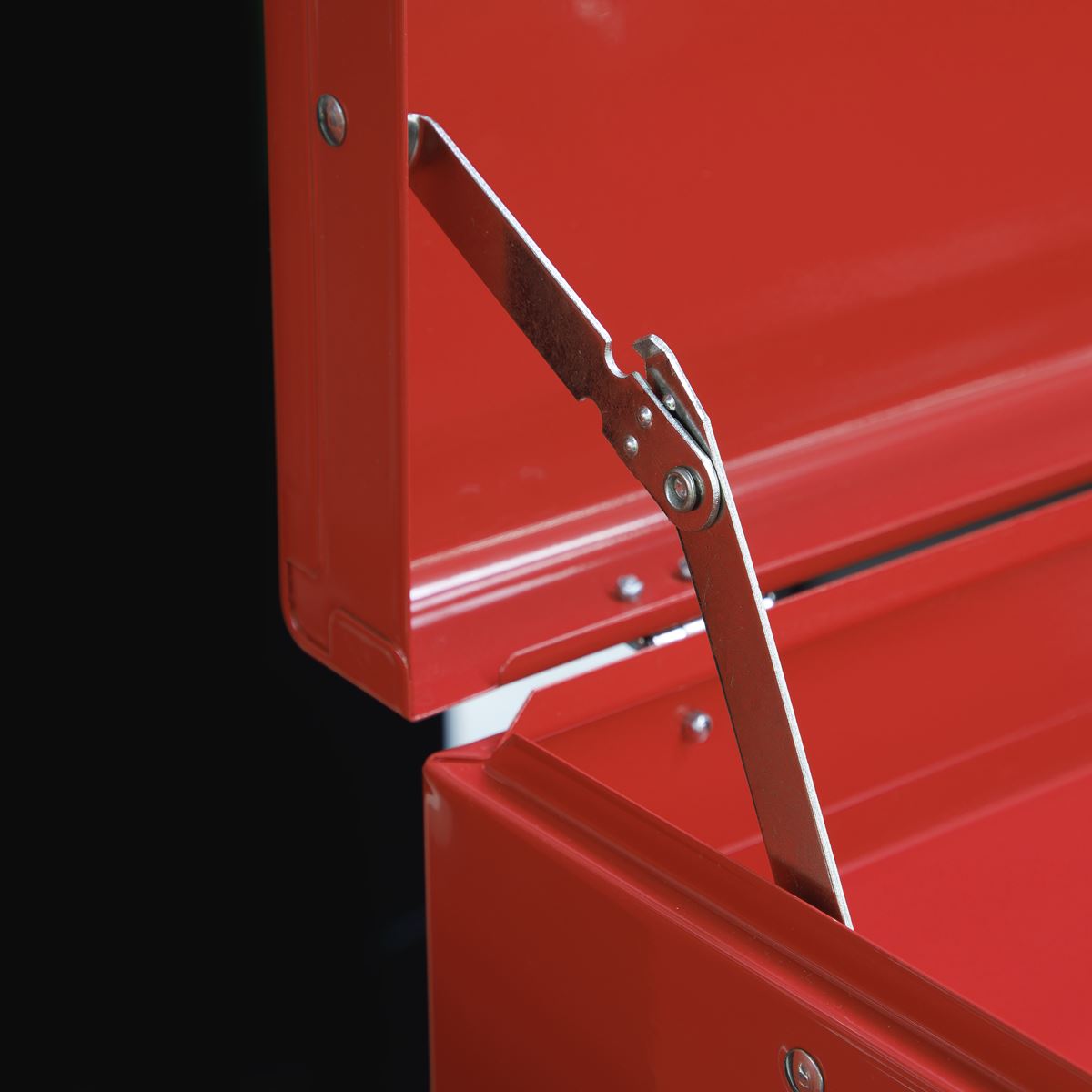 Sealey Topchest & Rollcab Combination 6 Drawer with Ball-Bearing Slides- Red