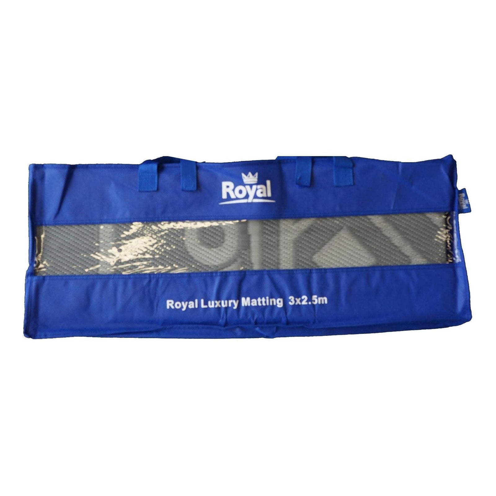 Royal Luxury Awning Matting & Tent Breathable Carpet Groundsheet With Deluxe Bag 4 X 2.5M Matting