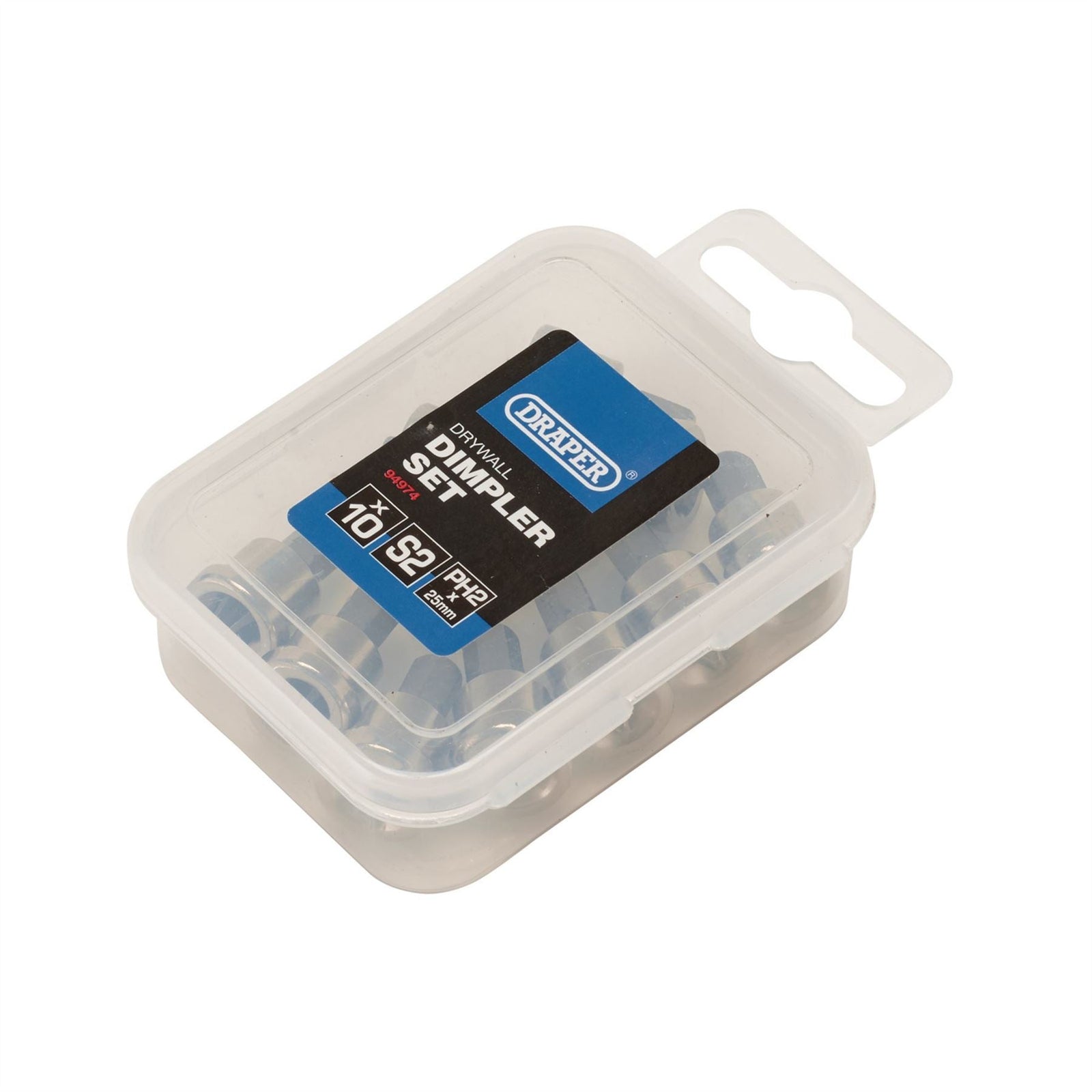 Draper Drywall Dimpler Set, PH2 x 25mm (10 Piece) 94974