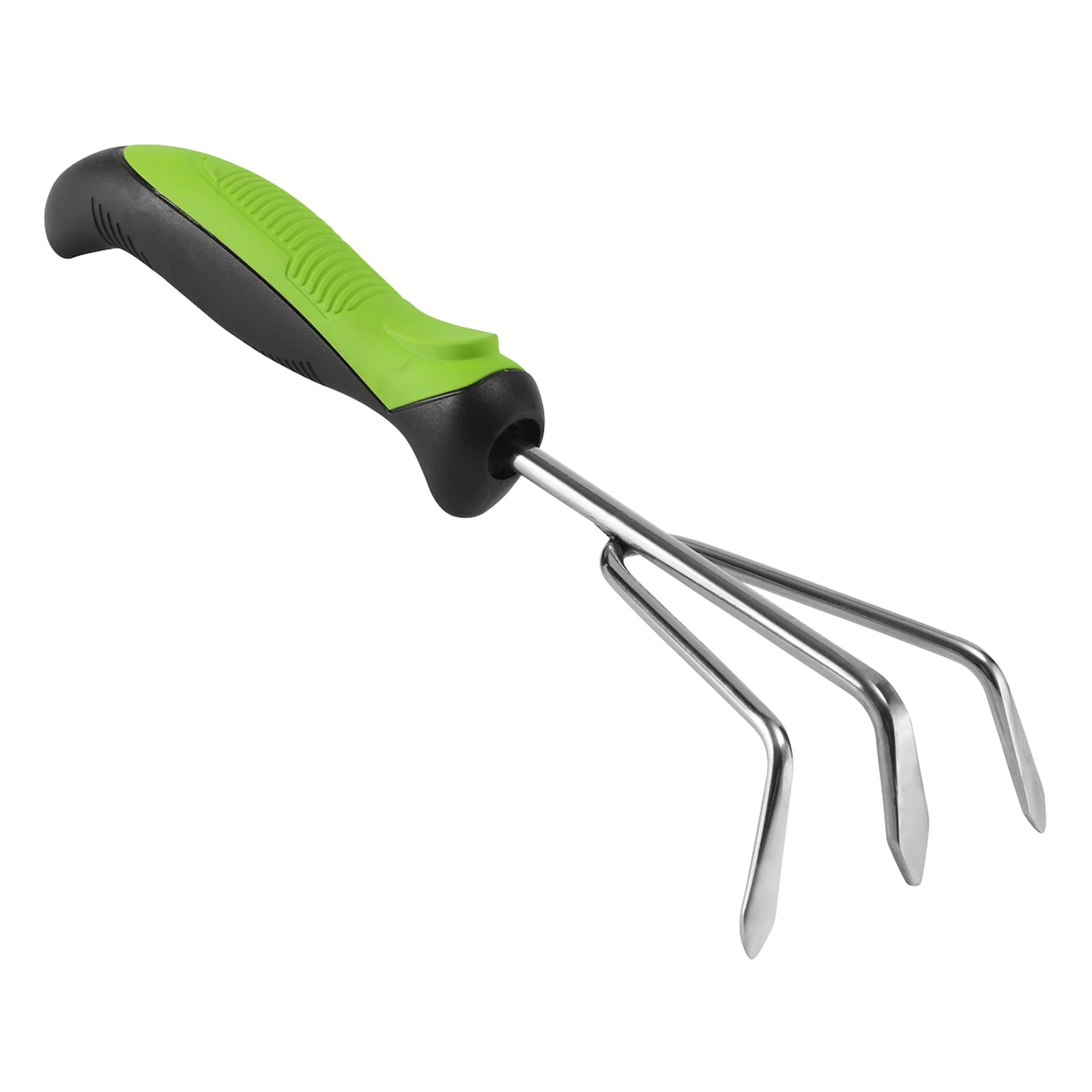 Sealey Hand Cultivator 125mm Stainless Steel Tines Black/Green