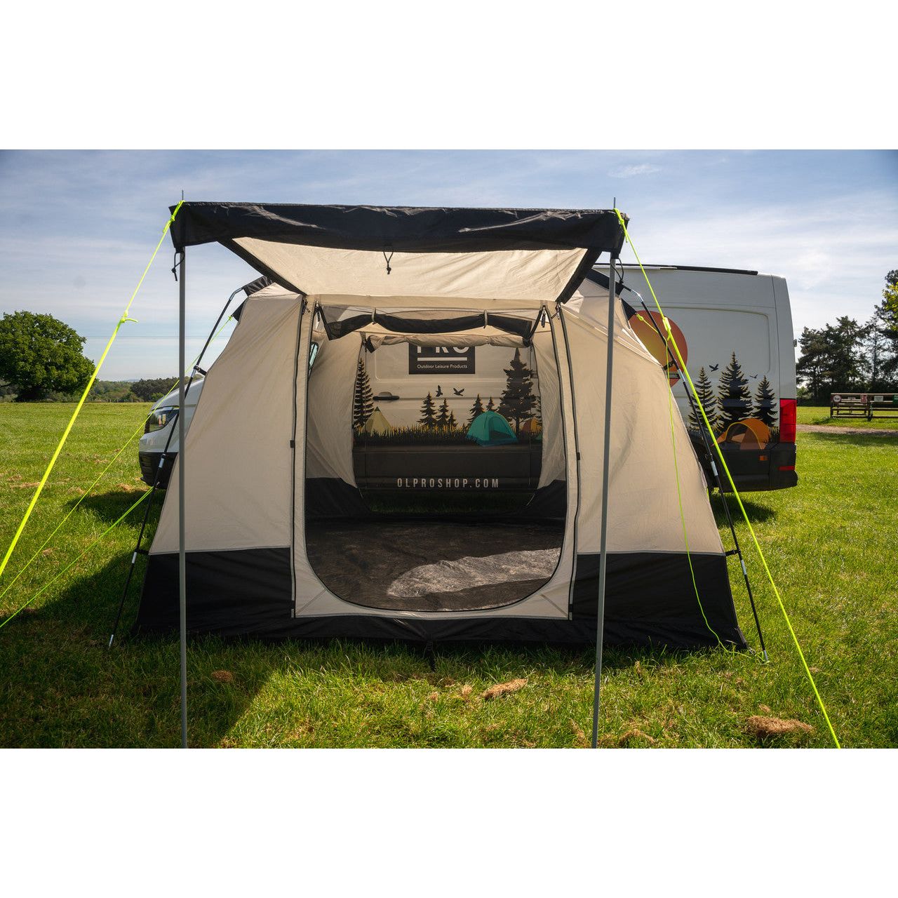 Olpro Cubo XL  Motorhome Awning ( Fibreglass Poles )