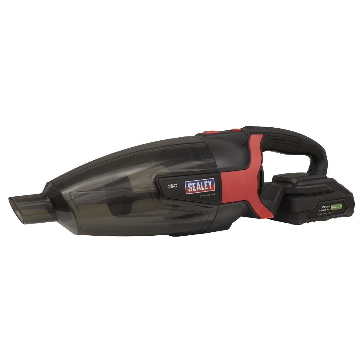 Sealey Cordless Handheld Vacuum Cleaner 650ml 20V SV20 Series Body Only