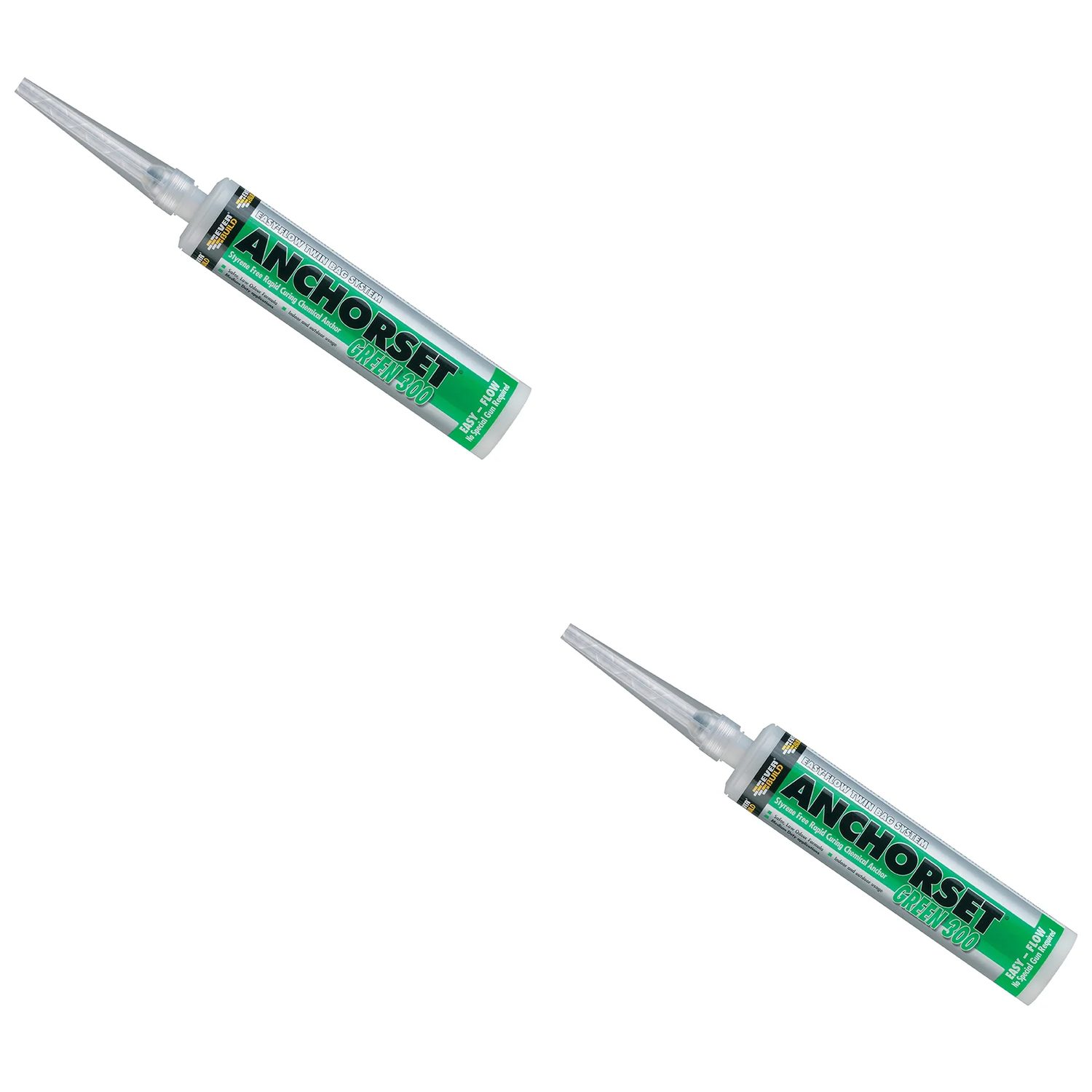 Everbuild Sika Green 300 Anchorset Chemical Anchor 300ml - 482457