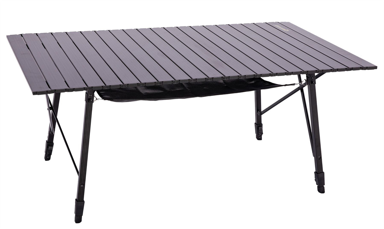 Quest Elite Colliford Slatted Black Camping Table