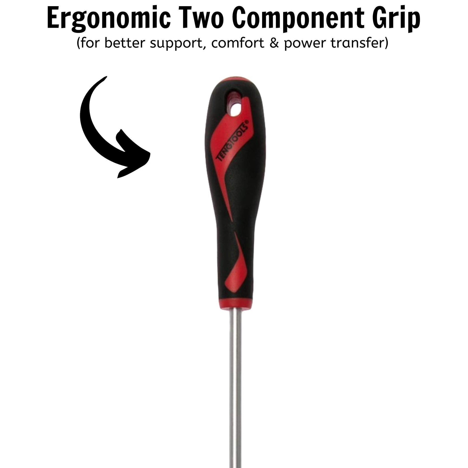 Teng Tools PZ Screwdriver PZ2 x 300mm M