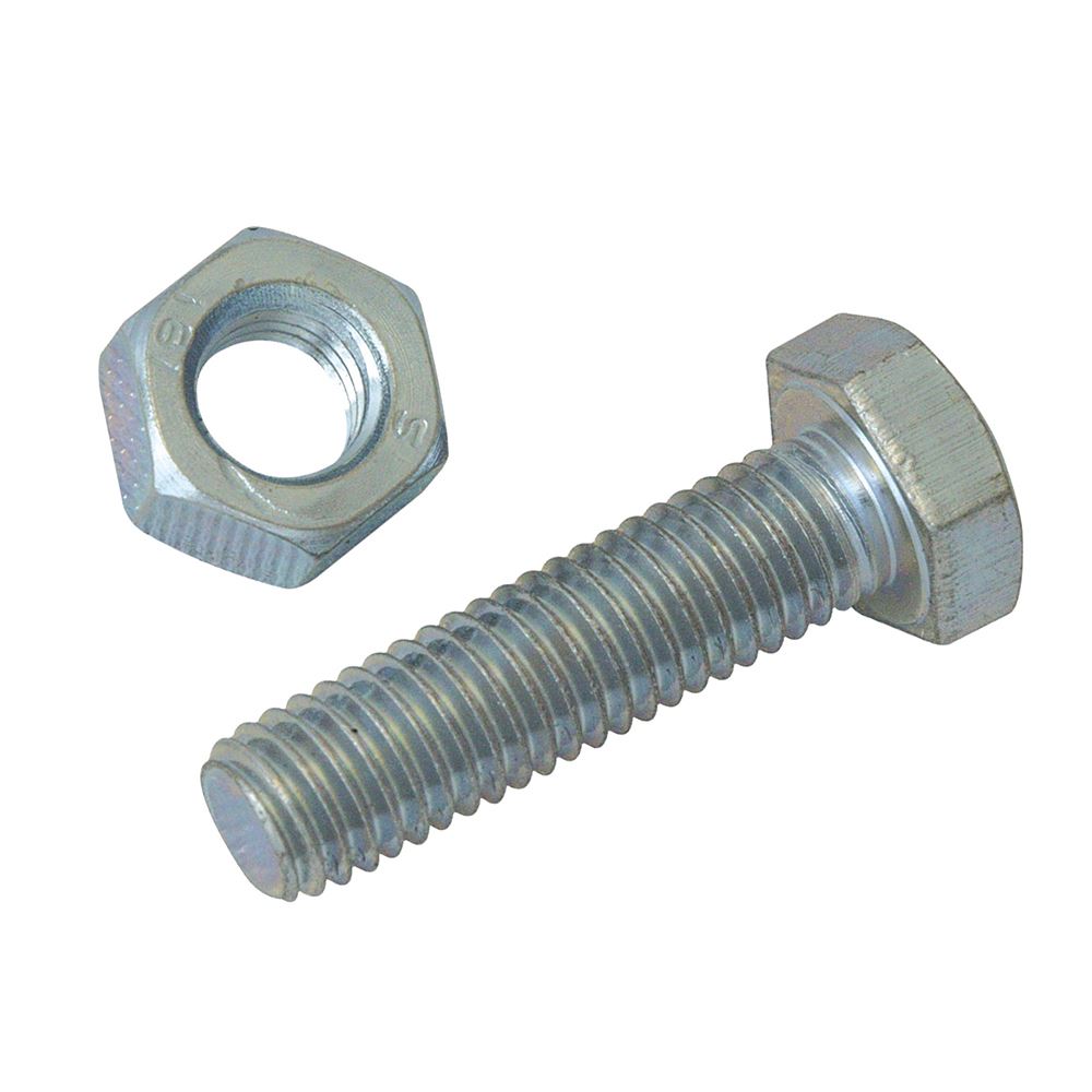 Fixman Hex Bolts & Nuts Pack 75pce