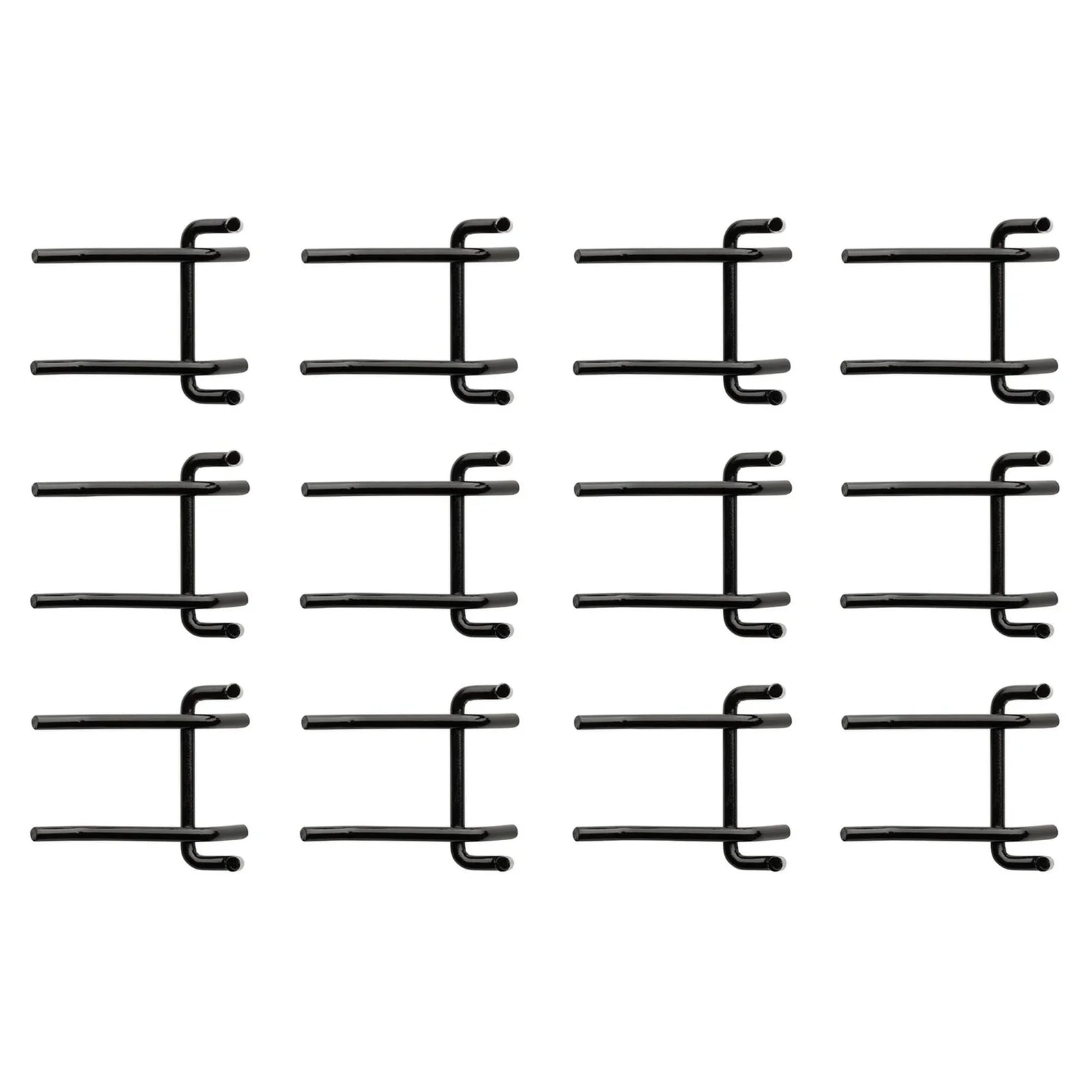 Bunker Double Storage Hook Pack of 12 Steel 0.368kg
