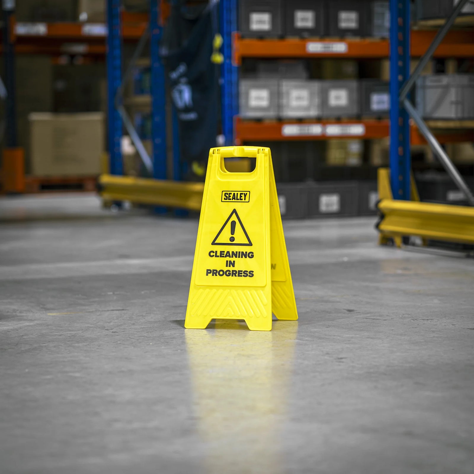 Sealey Wet Floor Signs Pack of 2 - 620 x 300mm