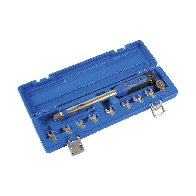 Laser Torque Wrench 1/4"D - 9 Heads 6167