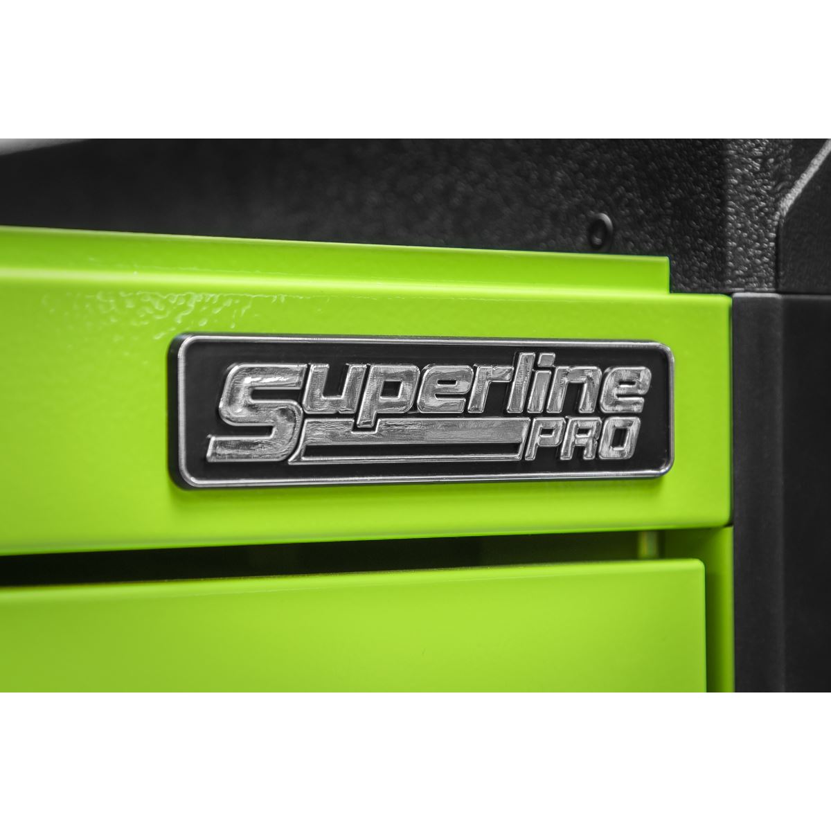 Superline Pro Superline PRO Push-to-Open Topchest 4 Drawer - Green APPD4G