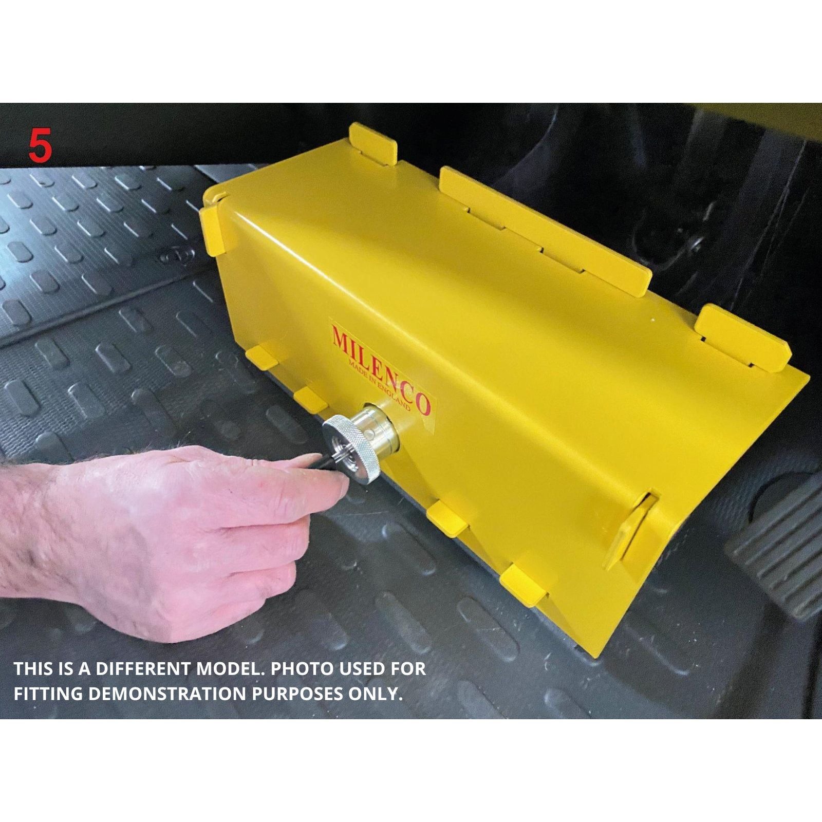 Milenco Pedal Lock for 2014+ Ford Transit / Motorhome with Manual Gearbox
