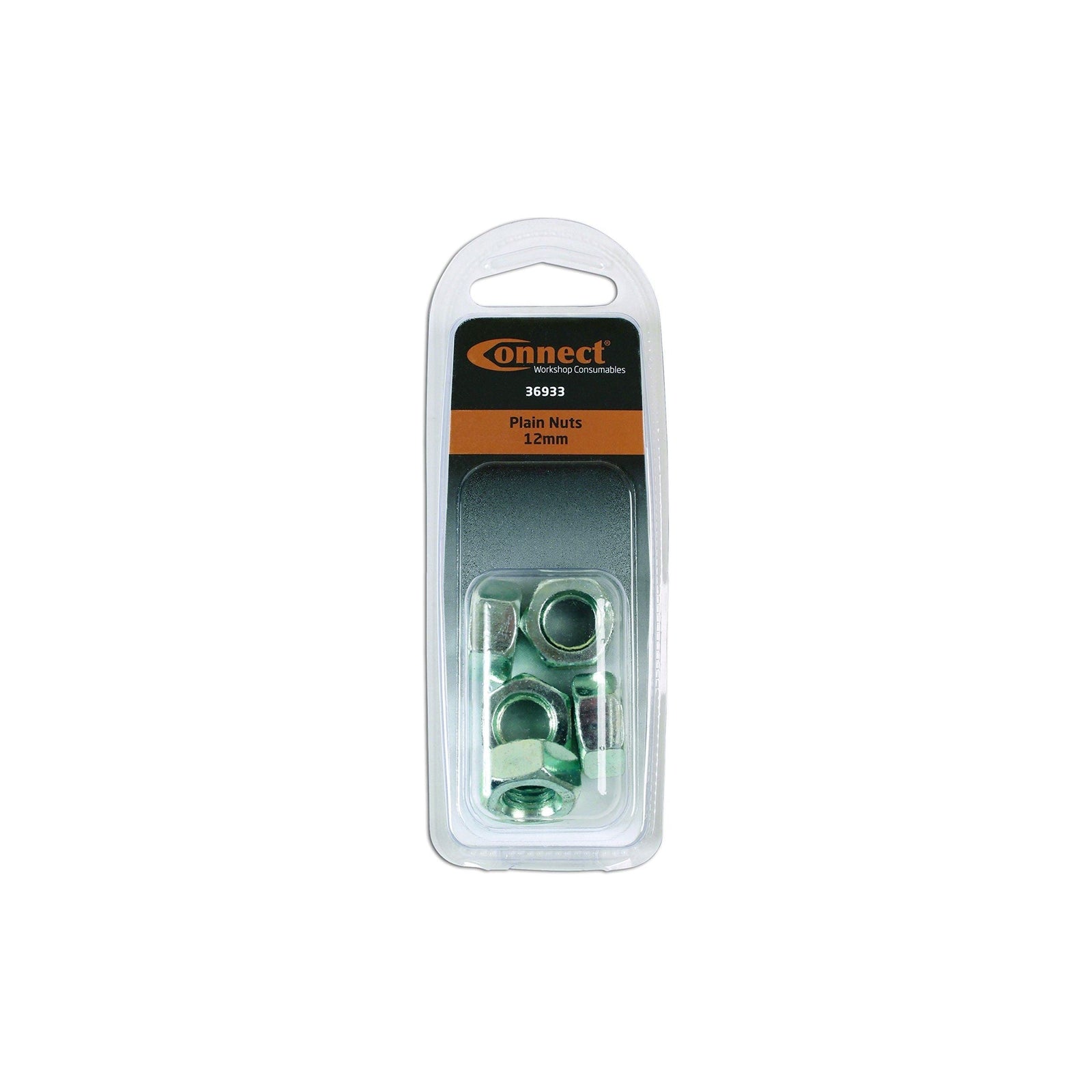 Tool Connection Plain Nuts Metric 12mm 5pc 36933