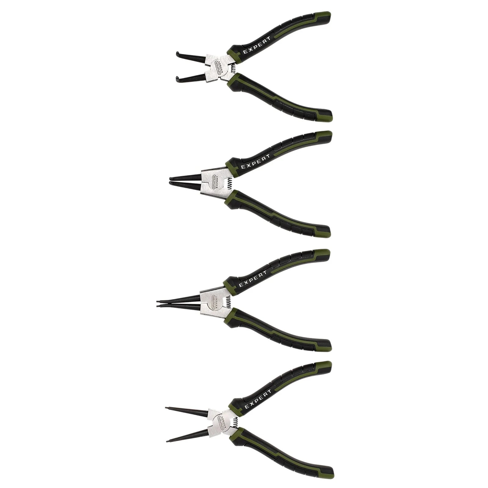 Draper Expert Circlip Pliers Set, 180mm (4 Piece) - PL-EX/CP-SET