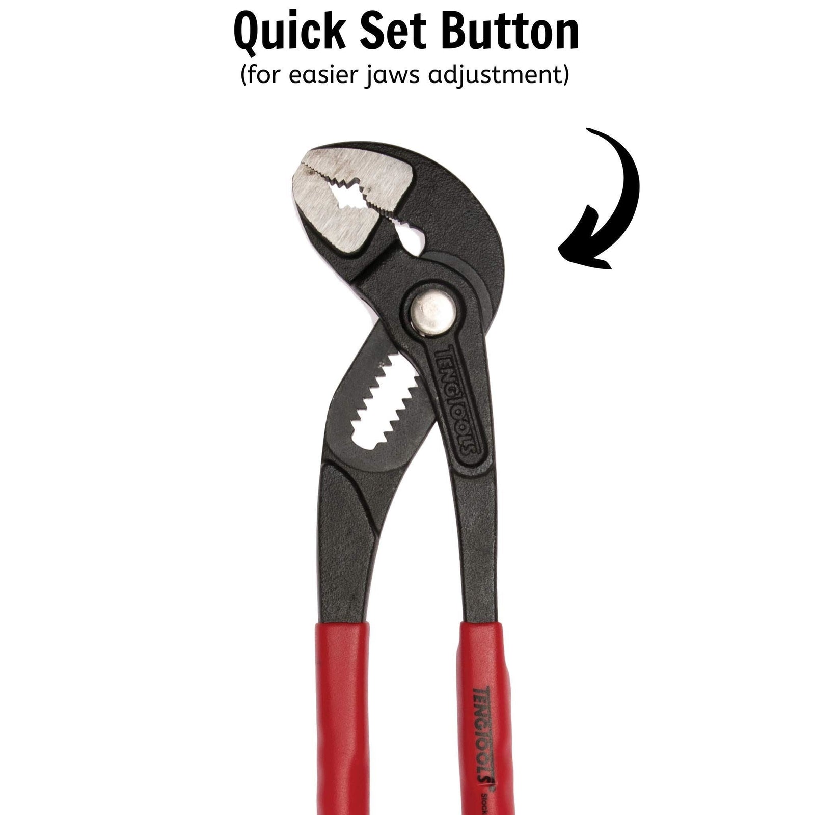Teng Tools Quick Set Water Pump Plier 245mm
