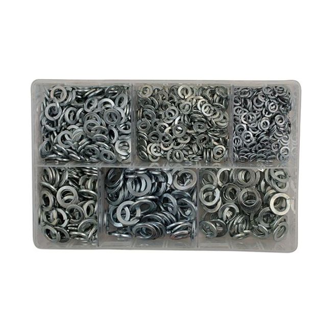 Connect Assorted mm Spring Washers Box 800pc 31866