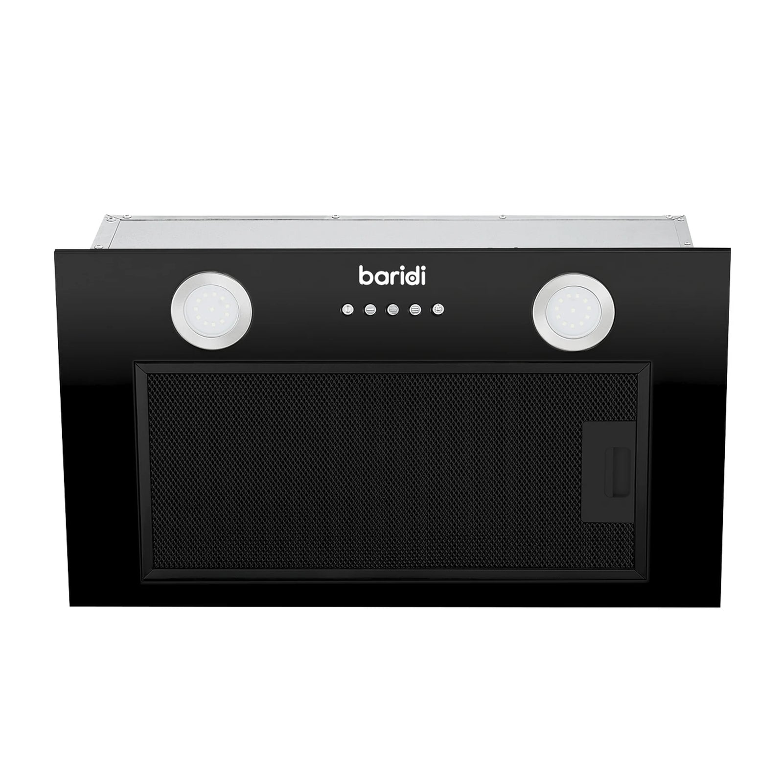 Baridi Cooker Hood DH285 52cm Wall Mounted Black