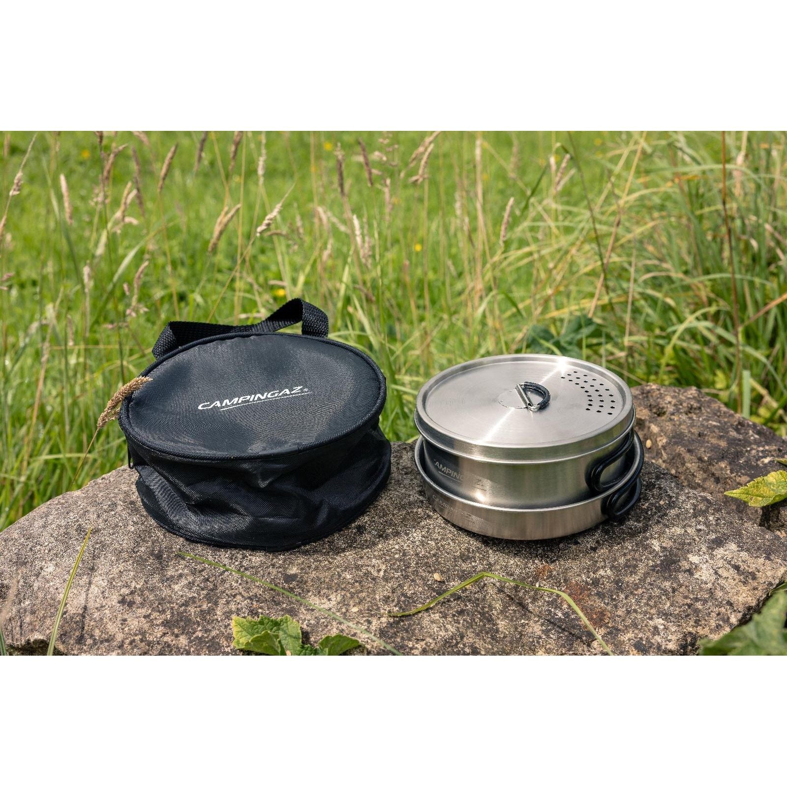 Campingaz Trekking Kit Cookset Camping Pot Pan Set