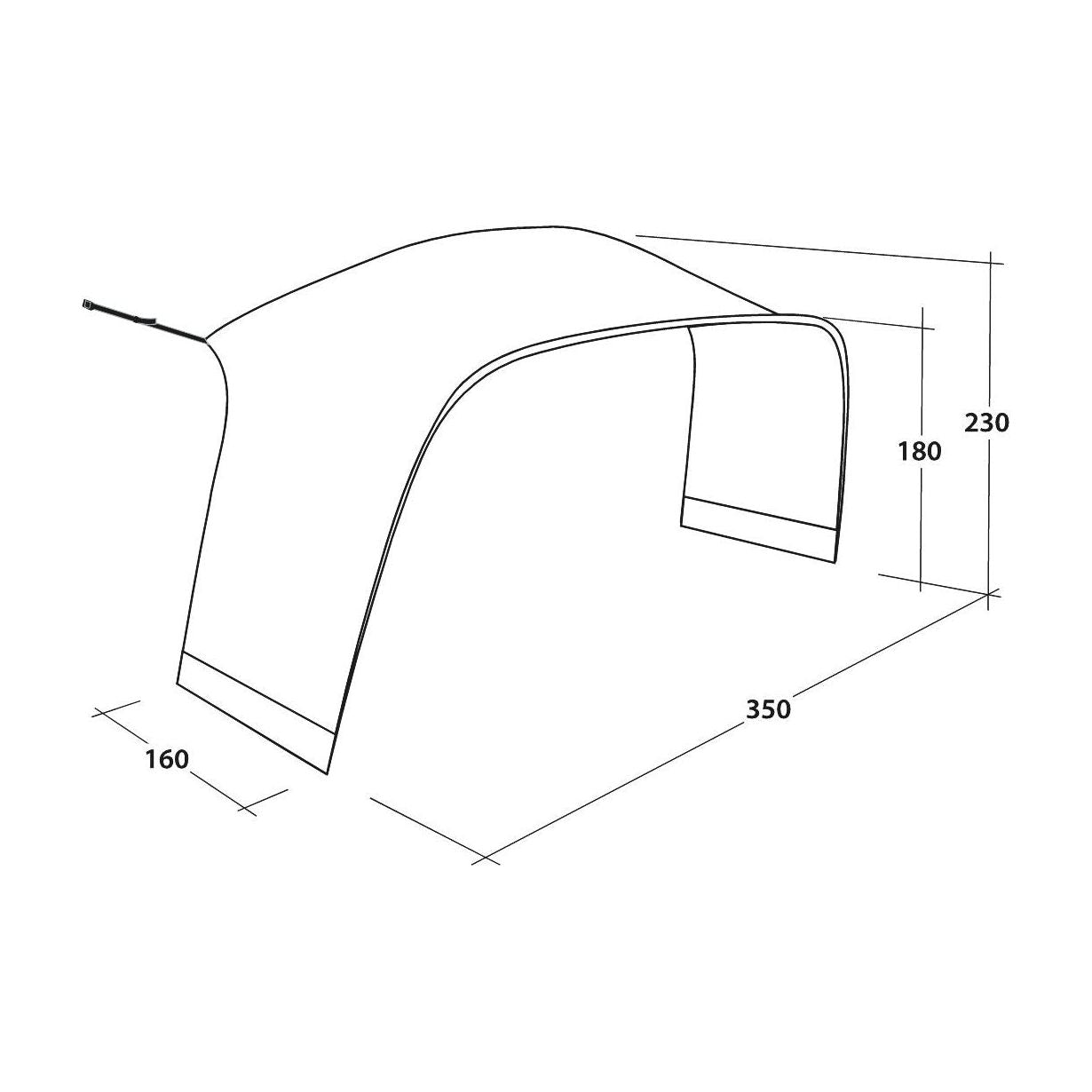 Outwell Lounge Tent Lounge Connector Large