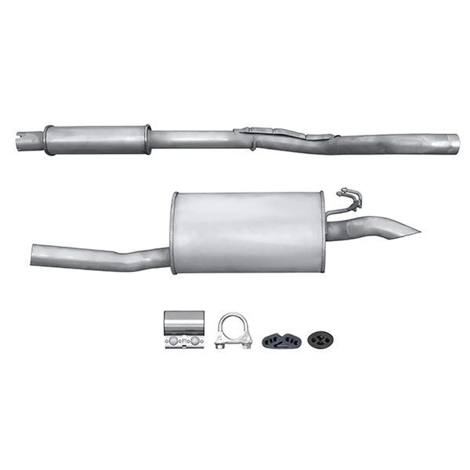 Hella End Silencer Rear 8LD 366 028-791