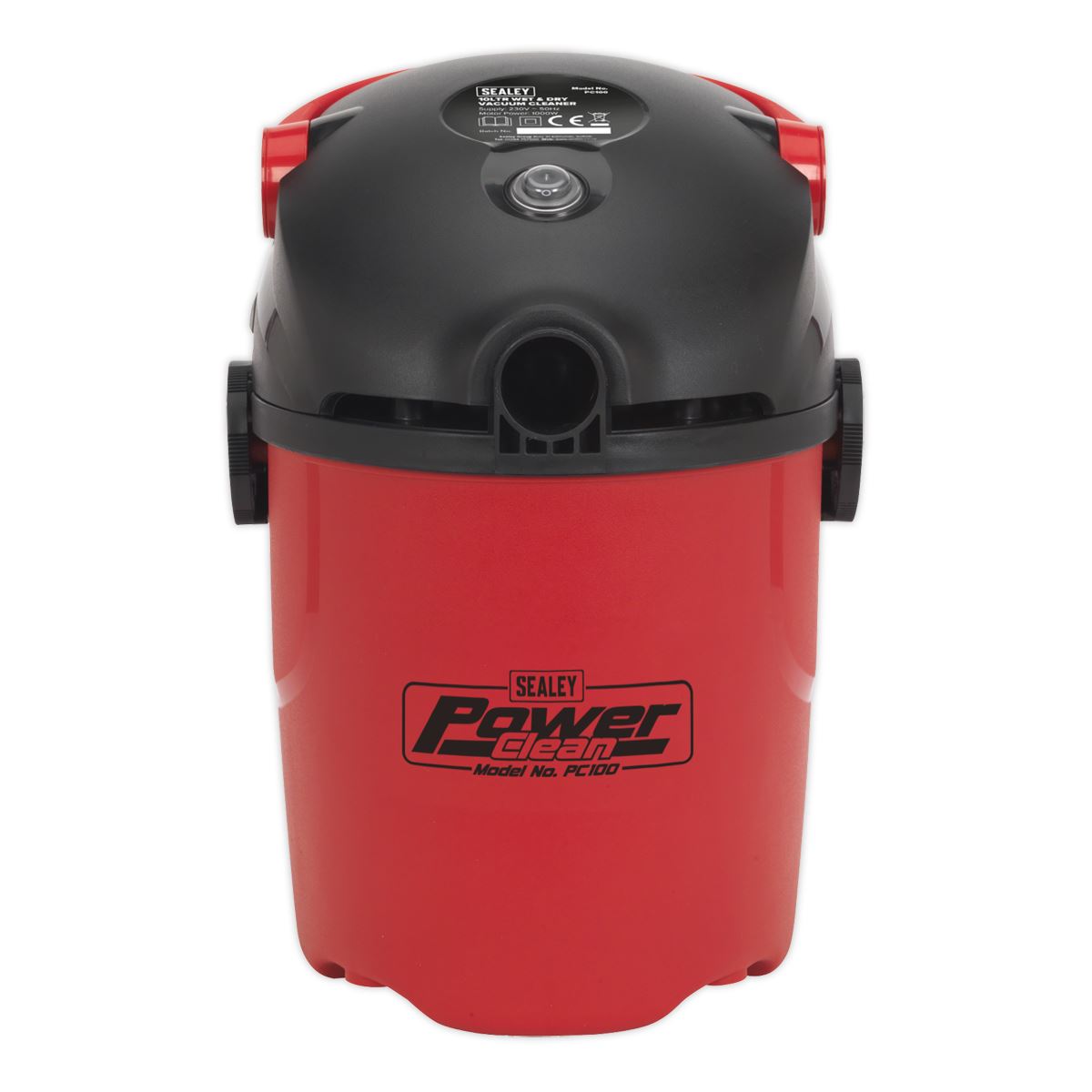 Sealey Vacuum Cleaner Wet & Dry 10ltr 1000W/230V PC100
