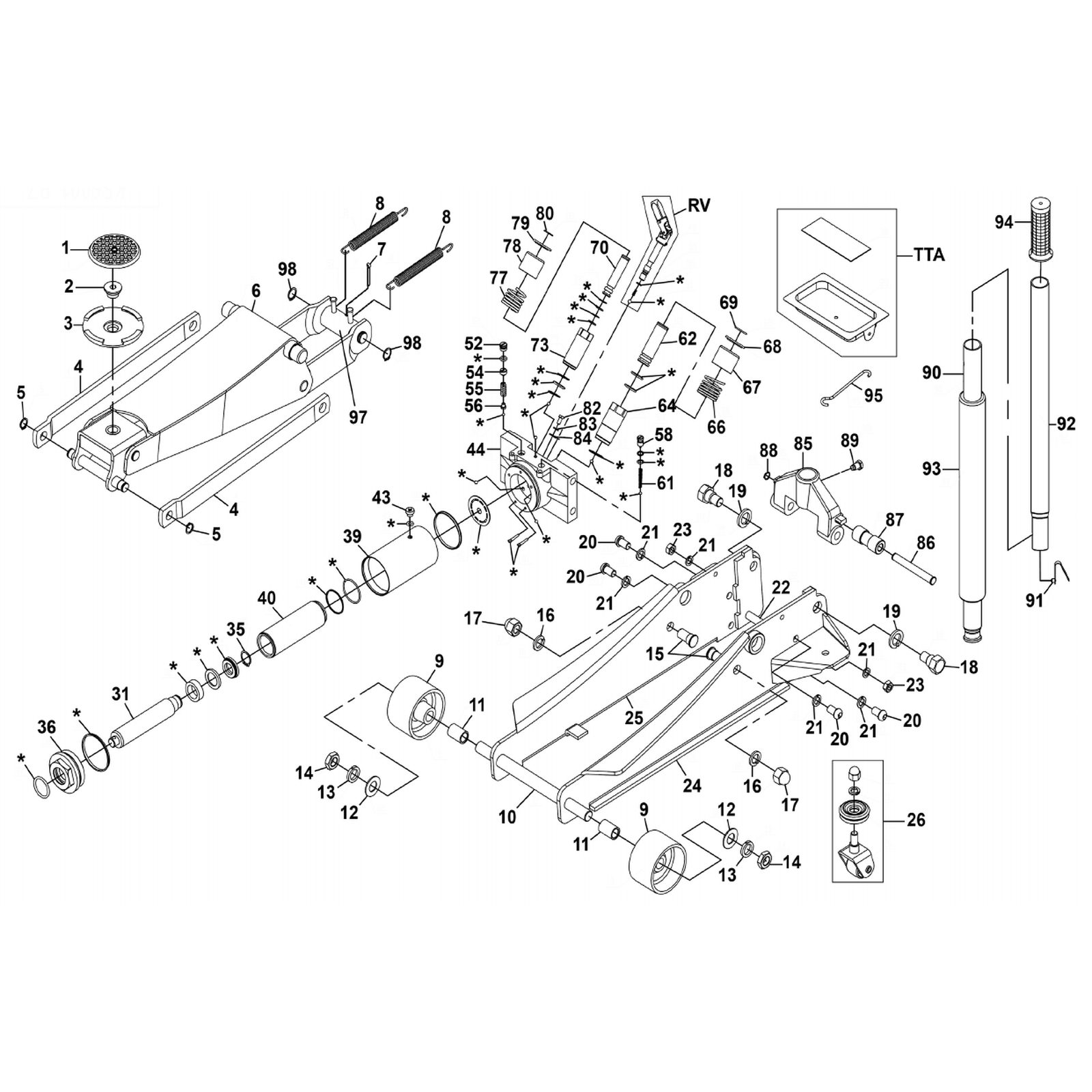 Sealey Retaining ring 4040A.35