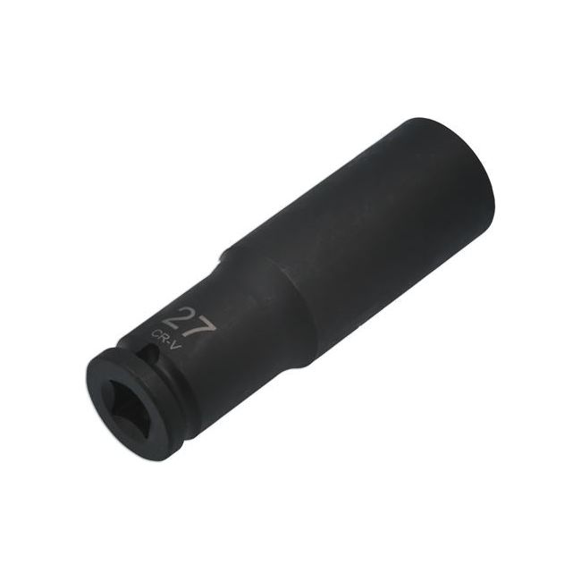 Laser Extra Deep Impact Socket 1/2"D 27mm 7771