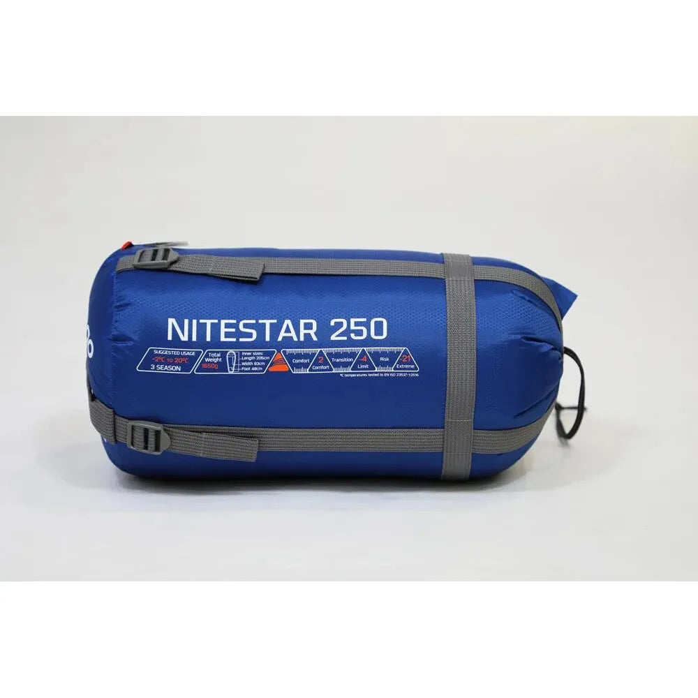 Vango Nitestar Alpha 250 Ocean Green Sleeping Bag