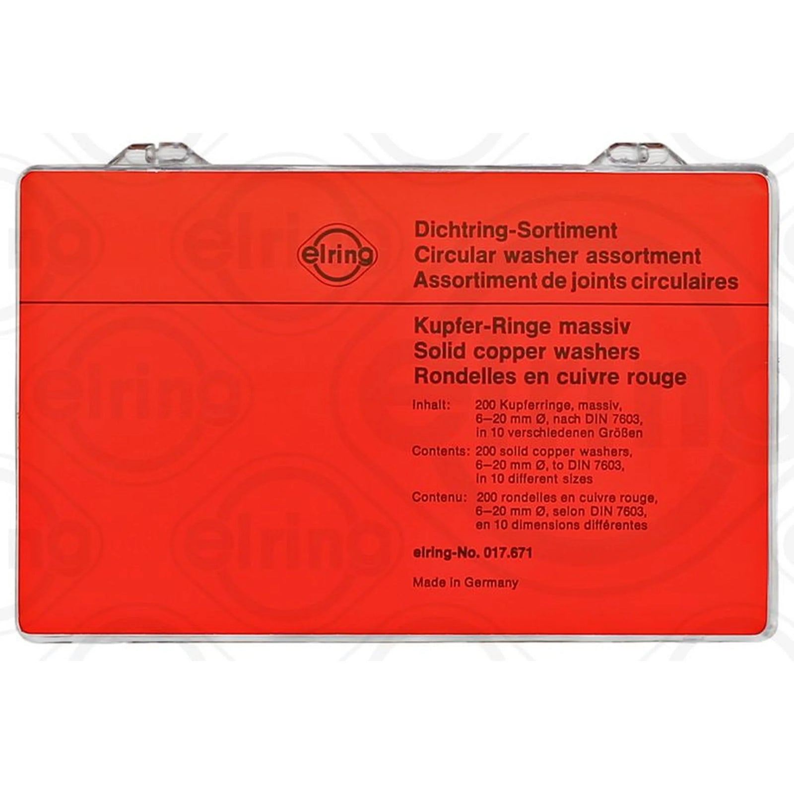 Elring Seal Ring Kit 017.671 017.671