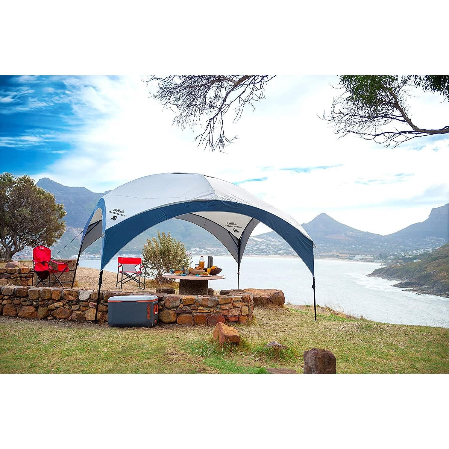 Coleman Gazebo Fast Pitch Event Shelter M 3 x 3 m Gazebo Sun Shelter SPF 50