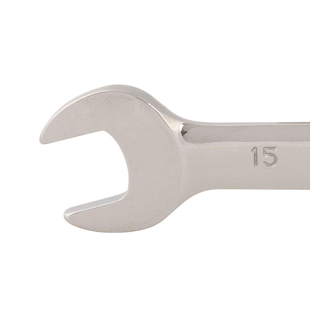 Silverline Flexible Head Ratchet Spanner 15mm