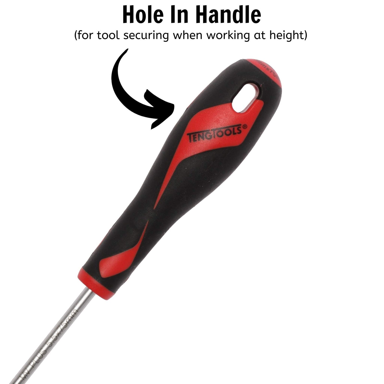 Teng Tools Flat Screwdriver 1.0 x 5.5 x 75mm S