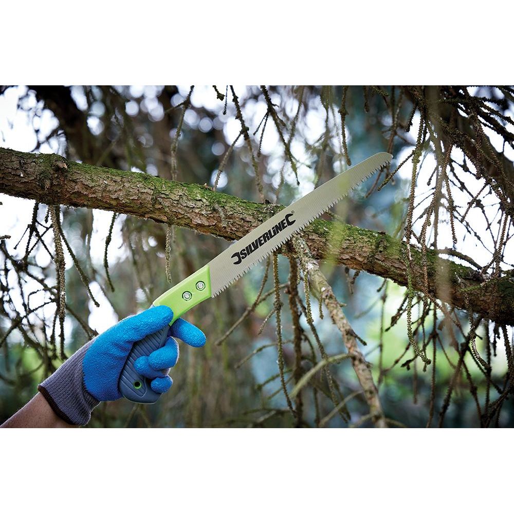 Silverline Tri-Cut Folding Saw 180mm Blade
