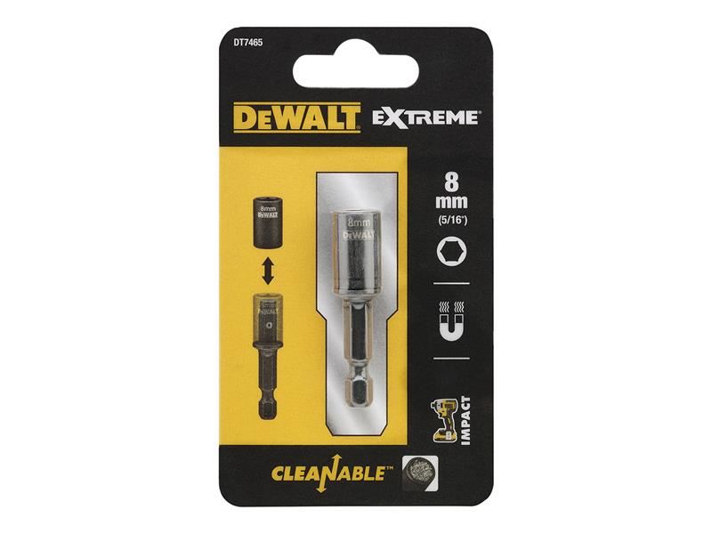 DeWALT Power Tools DT7465 Impact Ready Cleanable Nut Driver 8mm