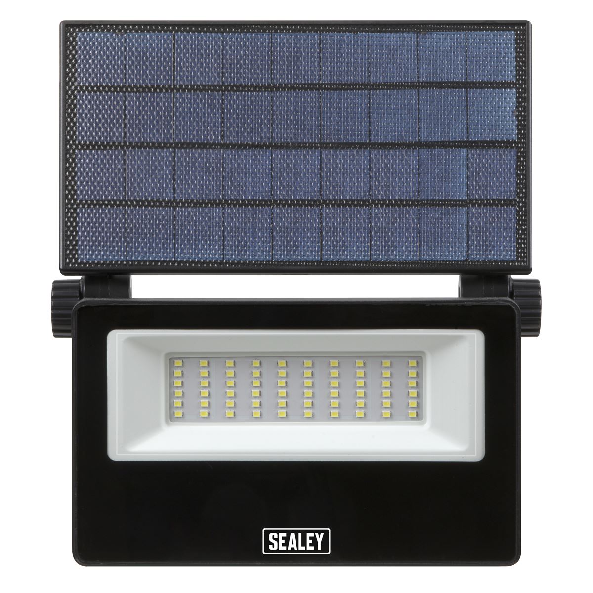 Sealey Extra-Slim Solar Floodlight with Wall Bracket 30W SMD LED LED30S